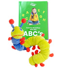 The Calm Caterpillar Calmee the Caterpillar & Calmee Breathes with the ABCs Book-Calmee, the soft-plush breathing tool, enables children to have a sensory experience while they practice breathing