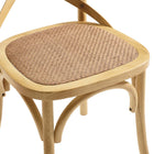 Modway - Gear Fauteuil d’appoint de salle à manger Ensemble de 2 - Naturel-10