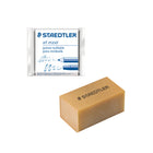 Staedtler Kneedable & Art Gum Erasers, 2 Pack-Art gum eraser is perfect for erasing and cleaning