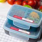 Avery 02380 Write-On Allergy Alert Labels - Assorted Sizes - Red Border - 44 Pack-Indicate an allergen in a dish ex. "contains nuts"