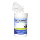 Dustbane Triple Action Wipes - 120 Wipes - 6 Pack-Colour: Colourless
