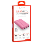 Helix 5,000 mAh Power Bank - Pink-Dual USB-A Ports