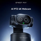 EMEET PIXY 4K AI Dual-Lens PTZ Webcam with Gesture Control-Industry-Leading Autofocus: 0.2s lightning-fast AI-powered autofocus
