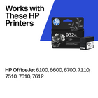 HP 932XL Black High Yield Original Ink Cartridge (CN053AN)-The package includes one black ink cartridge