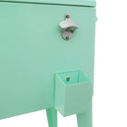 Permasteel 80 Quart Patio Cooler - Mint-Insulated Basin keeps Drinks Cold up to 36 hours