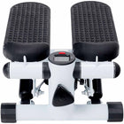 MotionGrey Fitness Stepper - Mini Elliptical Stepper with Resistance Bands & Calorie Counter - White-Space-saving design delivers effective low-impact cardio, ideal for small spaces, apartments, or under-desk use
