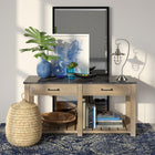 Hudson&Canal Bay 22" Tall Nautical Table Lamp with Glass/Metal Shade - Brushed Nickel/Clear-Paired with a clear globe glass and metal shade
