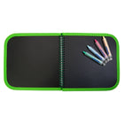 The Pencil Grip Daily Doodler Reusable Activity Book - Wild Animals Cover-Includes travel pouch for Wonder Stix.