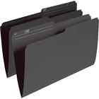 Staples Black File Folders - Legal Size - 100 Pack-Black