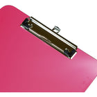 JAM Paper Plastic Clipboards with Low Profile Metal Clip - Letter Size (9 x 12.5) - Fuchsia Pink-Quantity: Sold Individually | Heavy duty clipboards are made from quality plastic and designed to be long lasting.