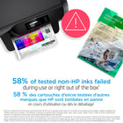 HP 65XL Tri-Colour High Yield Original Ink Cartridge (N9K03AN)-Get ink your way: buy Original HP Ink Cartridges or enroll in HP Instant Ink and save up to 50% on ink with a hassle-free subscription service