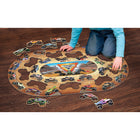 Eurographics Monster Jam Giant Floor Puzzle Puzzle - 74 Pieces-European blue board