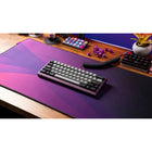 ONEofZERO Large Premium Desk Pad - Anti Slip Rubber Bottom - Iodine-Sound Dampening: Vibration absorption properties reduce high frequency resonance from the table and keyboard