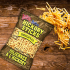 Hostess Hickory Sticks Original Flavoured Potato Stick - 65g - 48 Pack-Specially Selected Potatoes, Vegetable Oil, Seasoning (maltodextrin, Salt, Monosdium Glutamate, Red Pepper, Torule Yeast, Onion Powder, Paprike Extract, Malic Acid, Sunset Yellow Fcf, Allura Red, Brilliant Blue Fcf, Natural And Artificial Flavour)