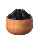 Habitu Fireplace Humidifier - 300 ml - Light Wood-300 mL water tank provides lasting mist output
