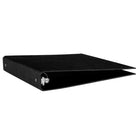 JAM Paper Kraft 1" 3-Ring Recycled Binder - Black-Colour: Black, Be stylish and organized with colourful binders