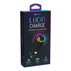 Helix Lucid LED Dual Port Car Charger-USB-A Port