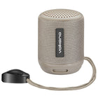 Volkano Gemini Series Single True Wireless Bluetooth Speaker, Beige-Distance: 10 m, Impedance: 4 ohm