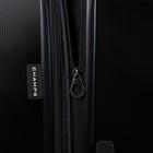 Champs Vintage Muse 3-Piece Luggage Set - Black-USB charging port on 20" 