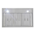 KUCHT KRH3615-R 36" 900 CFM Wall Mounted Range Hood - Stainless Steel/Red-6