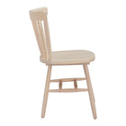 Zuo Tyce Dining Chair - Natural - Set of 2-3 year limited warranty