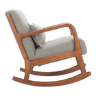 Zuo Hady Rocking Chair - Grey-3 year limited warranty