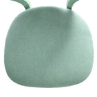 Homy Casa Fabric Task Chair - Aqua-360 degree swivel and pneumatic seat-height adjustment