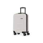 Swiss Mobility SEA Hardside Carry-on Luggage - Oatmilk-Telescopic trolley handle ergonomically designed for comfort