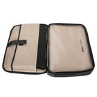 Targus Zip-Thru Corporate Traveler 15.4" Laptop Case, Black-Leather-wrapped nylon handles for added comfort