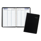 AT-A-GLANCE 2027 Weekly Appointment Book - 11" H x 8" W - Black - Bilingual-Page size: 11" H x 8" W