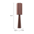 Zuo Violet Floor Lamp - Brown-7