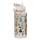 General Supply Goods + Co 64 oz Tritan Plastic Water Bottle - Floral-Large 64 oz capacity ideal for all-day hydration