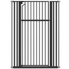 PawHut 55" Extra Tall Pet Gate - 30-41" W Adjustable Baby Gate-55.1-inch extra tall design prevents pets from jumping over easily
