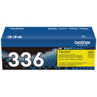 Brother TN336 High-Yield Yellow Toner Cartridge-Yellow toner produces vivid, colourful documents