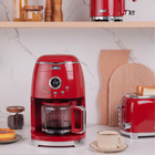 Salton NuRetro Digital 12 Cup Coffee Maker - Metallic Silver-Curate your kitchen with other matching products in the Salton NuRetro collection!