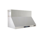 KUCHT KRH4821A 48" 1200 CFM Wall Mounted Range Hood - Stainless Steel-Stylish range hood comes with two stainless steel baffle filters that are also dishwasher friendly