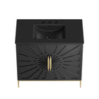 Modway Awaken 36" Bathroom Vanity - Black-Assembly Required