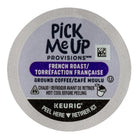 Pick Me Up Provisions French Roast Coffee Keurig K-Cup Pods - Dark Roast - 24 Count-Dark roast coffee with bold, smoky and rich French Roast flavor