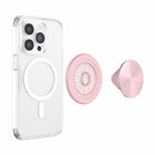 PopSockets PopGrip for MagSafe Round with Adapter Ring - Pinky-Functions as a convenient stand so you can watch videos on the fly