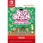 Big Brain Academy: Brain vs. Brain for Nintendo Switch [Digital Download]-Genre: Education