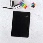 AT-A-GLANCE 2027 Weekly Appointment Book - 6" H x 3-3/4" W - Black - Bilingual-Simulated leather cover in black