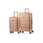 Champs Tech 2-Piece Luggage Set - Rose Gold-Expansion on Check in