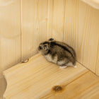 PawHut 47.25"H Fir Wood Hamster Cage-Color: Natural Wood
