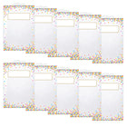 Ashley Productions Hanging Confetti Pattern Storage/Book Bag - 11" x 16" - 2 Packs of 5-Extra strong and durable storage bags