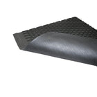 Edgewood Low Profile Rubber Scraper Mat - 3' W x 5' L - Black-Little to no drying time needed