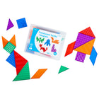 edxeducation Translucent Tactile Tangrams - Set of 35-Grade VPK