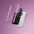 Ideal of Sweden Print Pack for iPhone 17e/16e/15/14/13/12/12 Pro - Ecru Noir-Each pack includes two inserts that fit between your phone and a clear case, offering a versatile and personalized look