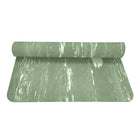 PurEarth High Performance natural rubber mat - Sage-Two-sided design symbolizes the flow of movement, while its high-density, closed-cell surface prevents moisture absorption, keeping your practice hygienic