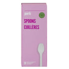 Perk Reusable Cutlery - Spoon - 30 Pack-Designed for repeated use