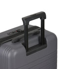 Bugatti Dubai Collection 26" Hardside Check-in Luggage - Spinner - Charcoal-Signature lined interior with dividing panel, practical pockets and tightening straps to keep content organized and in place